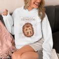 Natural Science Textbook Anatomy Hedgehog Unisex Hoodie Natural Science Textbook Anatomy Hedgehog Unisex Hoodie