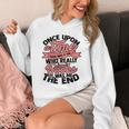 Once Upon a Time There Was a Girl Bookmark And Books Unisex Hoodie Once Upon a Time There Was a Girl Bookmark And Books Unisex Hoodie