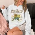 Oops I Bought Another Book Frog For Bookish Readers Unisex Hoodie
