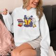 Panda Reading Bear Read Books Cute Unisex Hoodie Panda Reading Bear Read Books Cute Unisex Hoodie