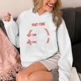 Part Time Warm Up Partner Pitching Baseball Full Time Dad Unisex Hoodie Part Time Warm Up Partner Pitching Baseball Full Time Dad Unisex Hoodie