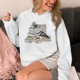 Pigeon Birds And Books Reading Bird Watching Bookworm Unisex Hoodie