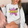 Pop Art Sweet Text Bubble Comic Book Style Classic Raglan Baseball Tee Unisex Hoodie Pop Art Sweet Text Bubble Comic Book Style Classic Raglan Baseball Tee Unisex Hoodie
