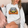 Proud Library Patron Cute Tablet Reading a Book Unisex Hoodie
