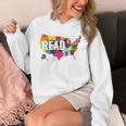 Read America Shirt United States Read Books Unisex Hoodie