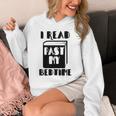 I Read Past My Bedtime Book Reader Unisex Hoodie