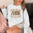 Read To Me You Peasant Book Lover Bookish Baby Unisex Hoodie Read To Me You Peasant Book Lover Bookish Baby Unisex Hoodie