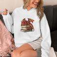 I Read Because Roasting People Is Frowned Upon Dragon Book Premium Tri-Blend Unisex Hoodie
