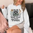 Well Read Trash Panda Book Lover Raccoon Unisex Hoodie