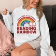 Reading Book Rainbow Literacy Learning Premium Tri-Blend Unisex Hoodie