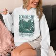 Reading Is My Favorite Sport Book Lover Bookworm Unisex Hoodie