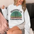 Reading Is Fundamental For Teacher Nerdy Book Lover Unisex Hoodie Reading Is Fundamental For Teacher Nerdy Book Lover Unisex Hoodie