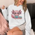 Readsalotl Axolotl Reading Cute Book Lover Bookworm Premium Tri-Blend Unisex Hoodie Readsalotl Axolotl Reading Cute Book Lover Bookworm Premium Tri-Blend Unisex Hoodie