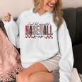 Retro Checkered Tired But Caffeinated Baseball Mom Leopard Unisex Hoodie Retro Checkered Tired But Caffeinated Baseball Mom Leopard Unisex Hoodie