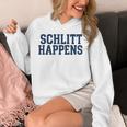Schlitt Happens NY Bronx I Heart Baseball Apparel Unisex Hoodie