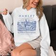 Shakespeare Hamlet Cute Book Lover Bookworm Drama Teacher Premium Tri-Blend Unisex Hoodie