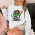 Shamrock Baseball St Patrick's Day Kids Boys Toddlers Premium Tri-Blend Unisex Hoodie