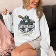 Sioux City Silverbacks Retro Minor League Baseball Unisex Hoodie Sioux City Silverbacks Retro Minor League Baseball Unisex Hoodie