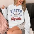 Sister Of Rookie 1st Birthday Baseball Boy Family Matching Unisex Hoodie Sister Of Rookie 1st Birthday Baseball Boy Family Matching Unisex Hoodie