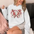 Six Seven 67 Meme Baseball Coquette Bow Valentine Unisex Hoodie