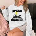 Speed Reader Book Lover Reading Unisex Hoodie