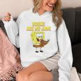 SpongeBob Loves Reading Books Are My Jam Raglan Baseball Tee Unisex Hoodie