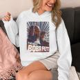 Star Wars The Book Of Boba Fett Retro Graphic Poster Unisex Hoodie