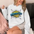 Statistics Is My Superpower Comic Book Style Unisex Hoodie