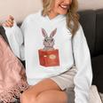 Studious Studying Bunny Book Lover Reading Geek Rabbit Unisex Hoodie Studious Studying Bunny Book Lover Reading Geek Rabbit Unisex Hoodie