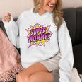 Super Mommy Comic Book Superhero Mother's Day Unisex Hoodie Super Mommy Comic Book Superhero Mother's Day Unisex Hoodie