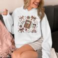 Teacher Coquette Bow Book First Day Of School Back To School Unisex Hoodie