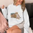 That's What I Do I Read Books I Pet Cats And I Know Things Unisex Hoodie