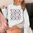 Tic Tac Toe Love Hearts Romantic Valentine Raglan Baseball Tee Unisex Hoodie Tic Tac Toe Love Hearts Romantic Valentine Raglan Baseball Tee Unisex Hoodie