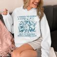 i Tried To Form a Gang But It Turned Into a Book Club Unisex Hoodie