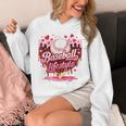 Valentine Baseball Lifestyle Home Plate Ice-Cream Drip Boys Unisex Hoodie