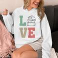 Valentines Day Book Lover Reading Unisex Hoodie