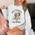Vintage Easily Distracted By Dogs And Books Puppy Art Lover Unisex Hoodie Vintage Easily Distracted By Dogs And Books Puppy Art Lover Unisex Hoodie