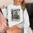 Vintage Salem Book Club Cat Bookish Spooky Halloween Unisex Hoodie