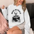 Whimsigoth Skeleton Reading A Book Dark Gothic Aesthetic Unisex Hoodie Whimsigoth Skeleton Reading A Book Dark Gothic Aesthetic Unisex Hoodie