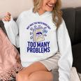 Why Was The Math Book Sad Too Many Problems Math Humor Unisex Hoodie
