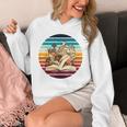 Wildflower Book Lovers For Summer Reading Booktrovert Women Unisex Hoodie