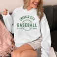 Wizard Of Oz Emerald City Baseball Costume Halloween Unisex Hoodie Wizard Of Oz Emerald City Baseball Costume Halloween Unisex Hoodie