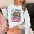 Women's Book Lover Fitness Mom Lifting Reading Humor Graphic Unisex Hoodie