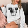 Women's Marathon Reader Book Reader Unisex Hoodie