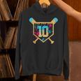 10 Years Old 10th Birthday Baseball Ice Cream Dripping Boys Unisex Hoodie 10 Years Old 10th Birthday Baseball Ice Cream Dripping Boys Unisex Hoodie
