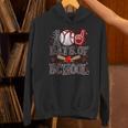 100 Days Of School Baseball Teacher 100 Days Smarter Student Unisex Hoodie