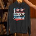 100 Days Of School Boys Baseball Drip 100th Day Dabbing Ball Unisex Hoodie