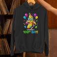 100th Day Of School Banana Baseball Drip For Kids Youth Girl Unisex Hoodie