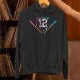 12th Birthday Baseball Ice Cream Drip 12 Years Old Boy Kids Unisex Hoodie
