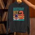 3 Year Old Birthday Boy Book Worm Reading Birthday Party Unisex Hoodie 3 Year Old Birthday Boy Book Worm Reading Birthday Party Unisex Hoodie